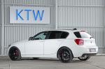 BMW 116i White by KTW Tuning 2014 года